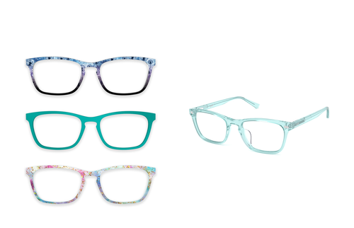 The Casper - Seafoam Clear - Pair Eyewear