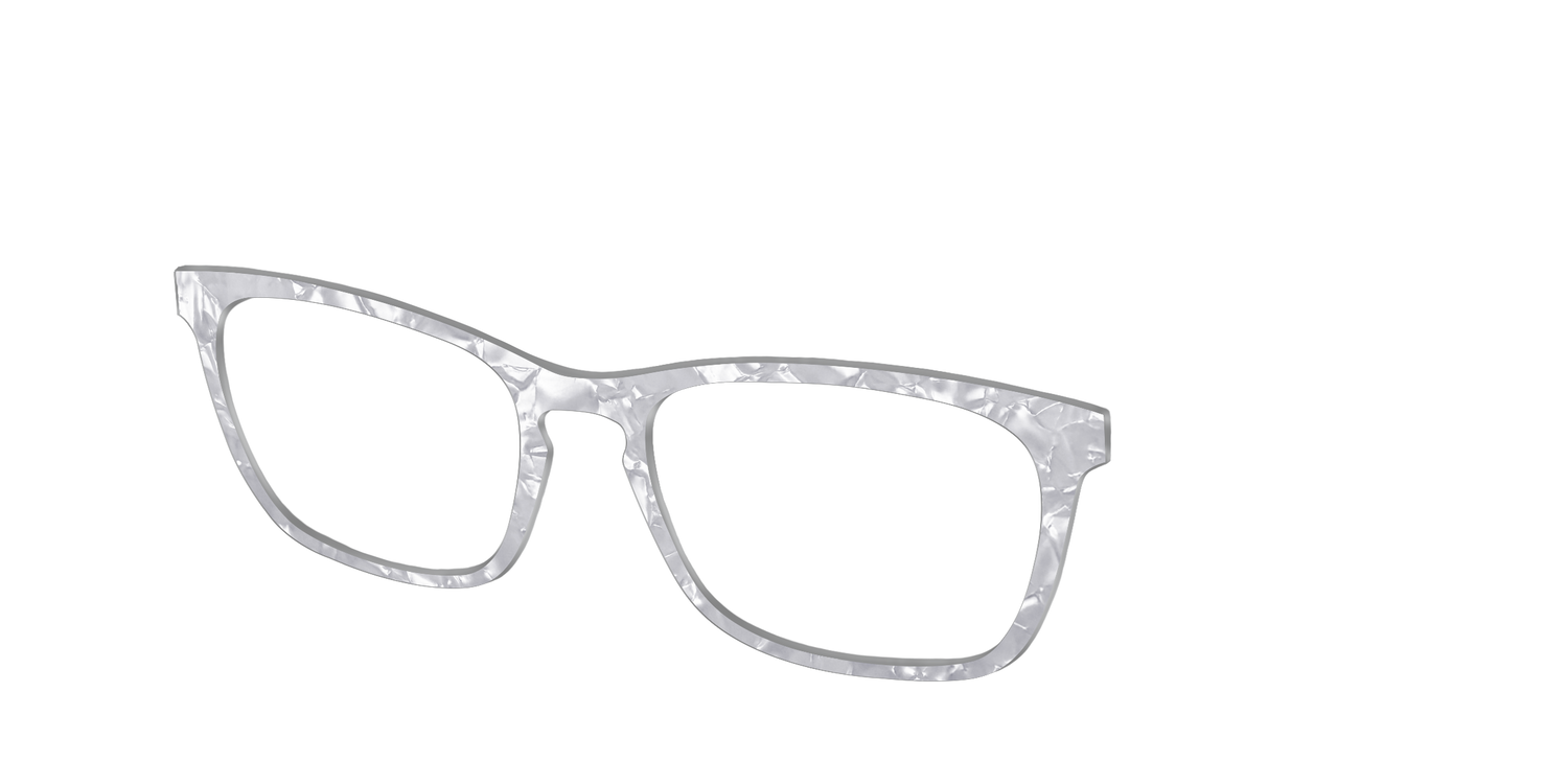 The Smoky Quartz Pearl Marble - Angle Top Image - Pair Eyewear