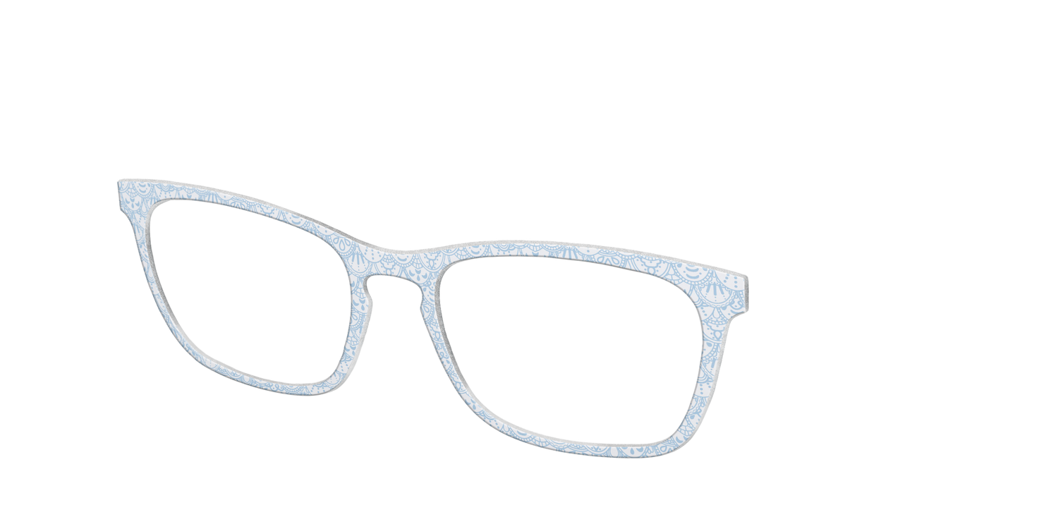 The Something Blue Scallop Lace - Angle Top Image - Pair Eyewear
