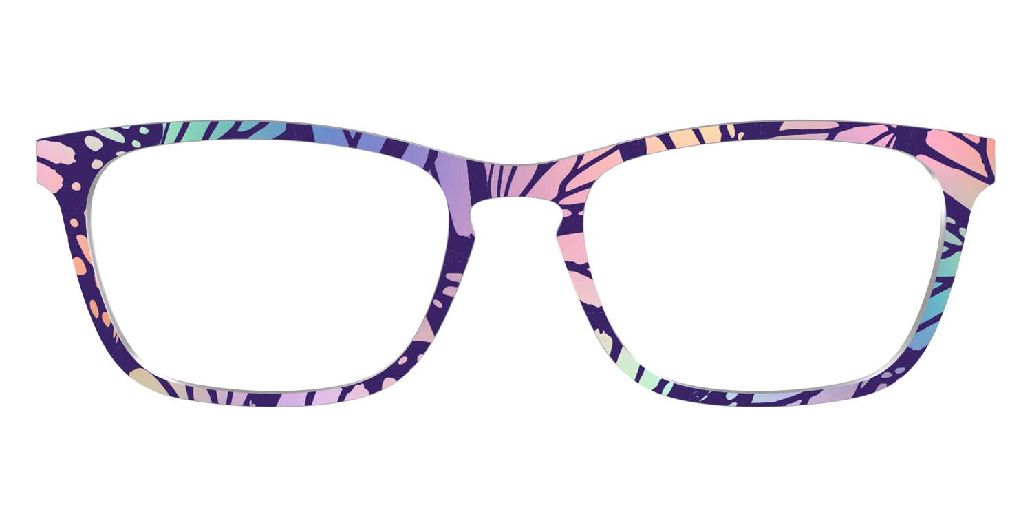 The Sorbet Wings Mosaic - Front Top Image - Pair Eyewear