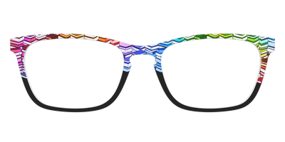The Rainbow Stacks Split - Front Top Thumbnail - Pair Eyewear