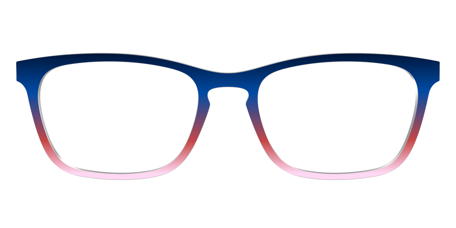 The Summer Sky Gradient - Front Top Image - Pair Eyewear