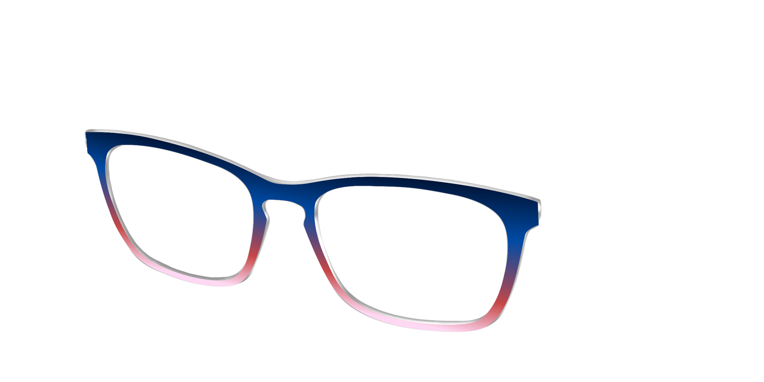 The Summer Sky Gradient - Angle Top Image - Pair Eyewear