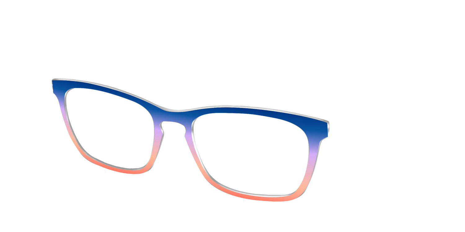 The Sundown Gradient - Angle Top Image - Pair Eyewear