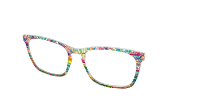 The Sun-Drenched Stained Glass - Angle Top Thumbnail - Pair Eyewear