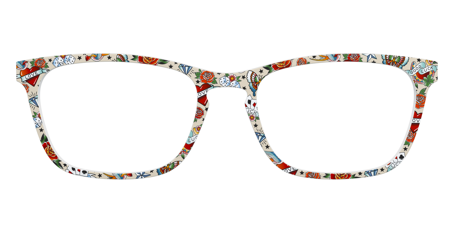 The Tattooed Floral - Front Top Image - Pair Eyewear