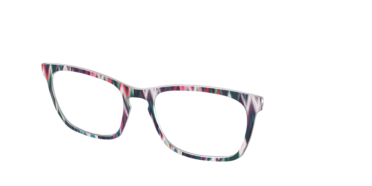 The Teal Ikat - Angle Top Image - Pair Eyewear