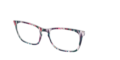 The Teal Ikat - Angle Top Thumbnail - Pair Eyewear