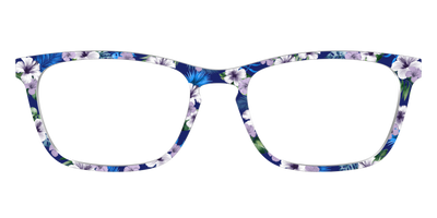 The Tropical Blue Blossoms - Front Top Thumbnail - Pair Eyewear
