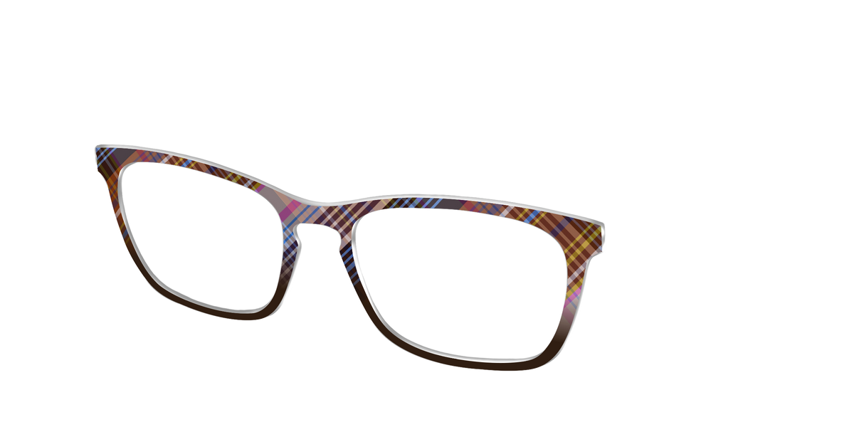 The Twill Tartan - Angle Top Image - Pair Eyewear