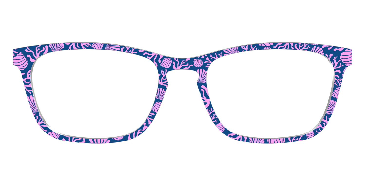 The Two-Toned Coral - Front Top Image - Pair Eyewear