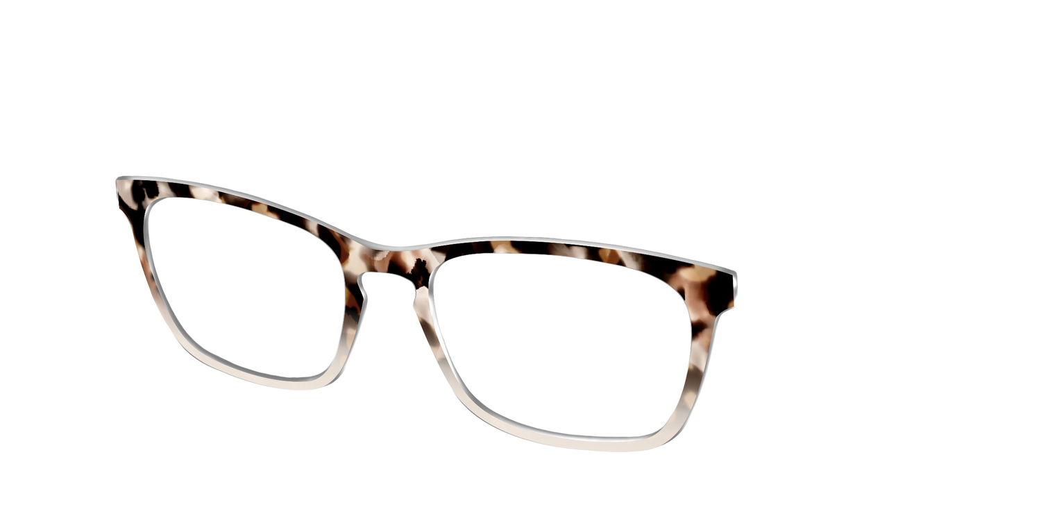 The Vanilla Latte Tortoise - Angle Top Image - Pair Eyewear