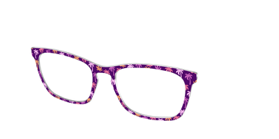 The Violet Palm Trees - Angle Top Thumbnail - Pair Eyewear