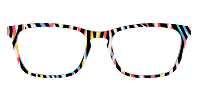 The Vivid Zebra Stripes - Front Top Thumbnail - Pair Eyewear