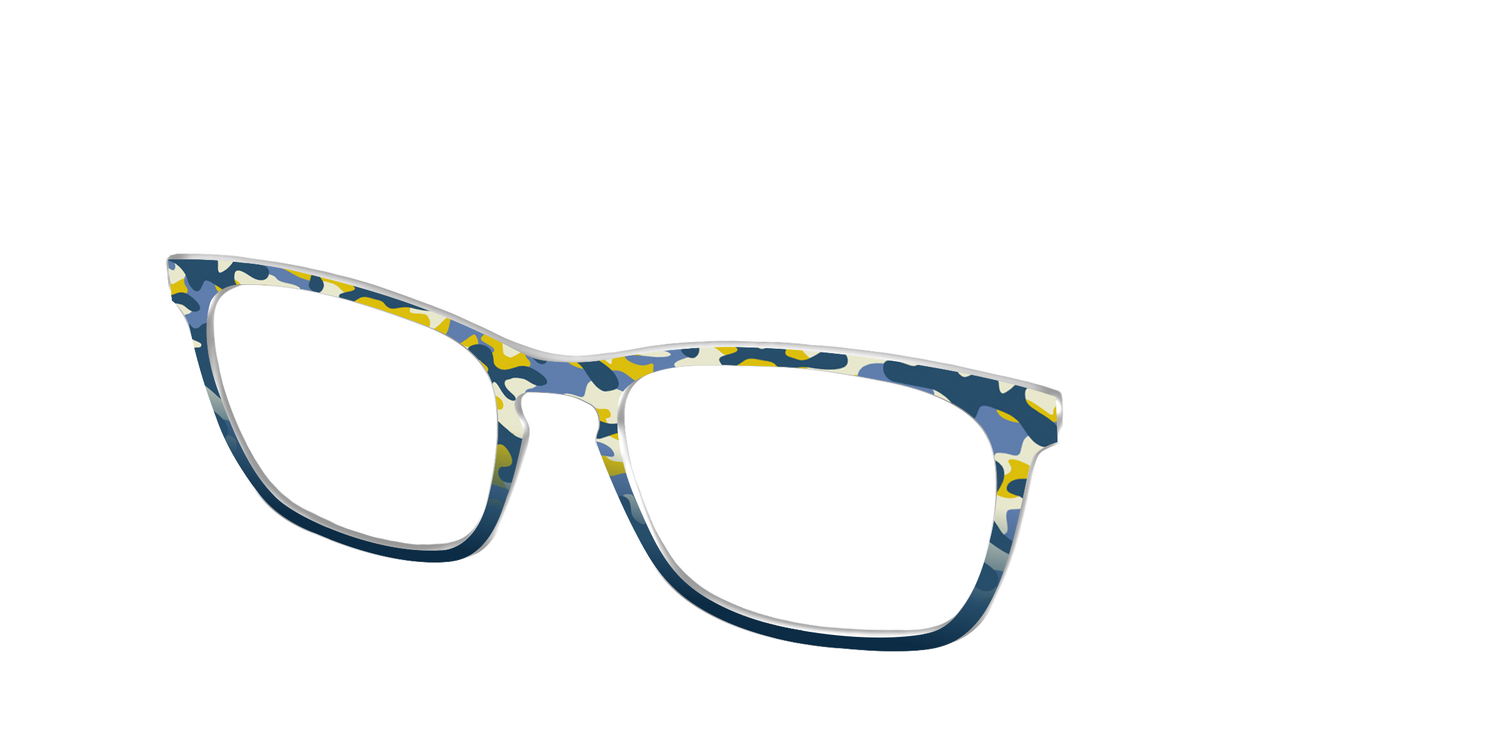 The Waterfront Breeze Camo - Angle Top Image - Pair Eyewear