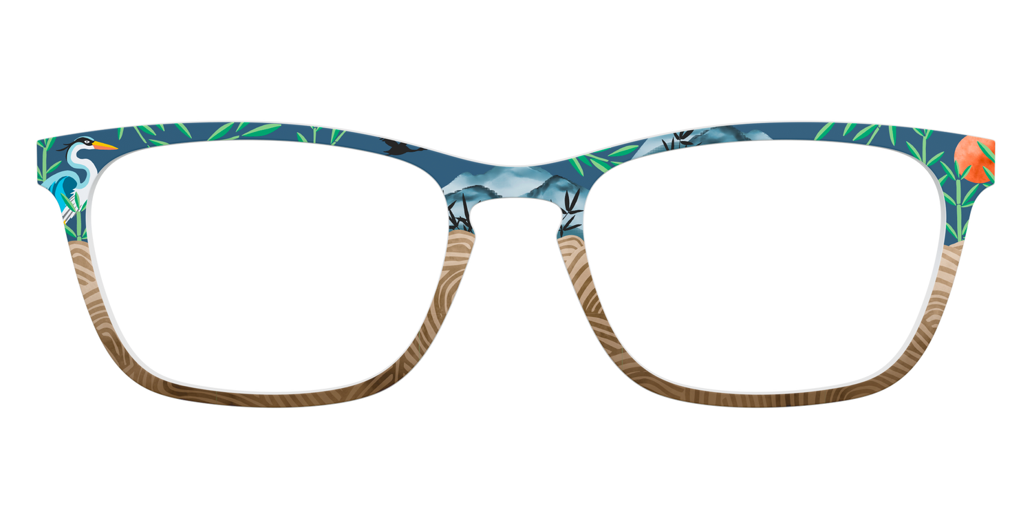 The Zen Garden - Front Top Image - Pair Eyewear