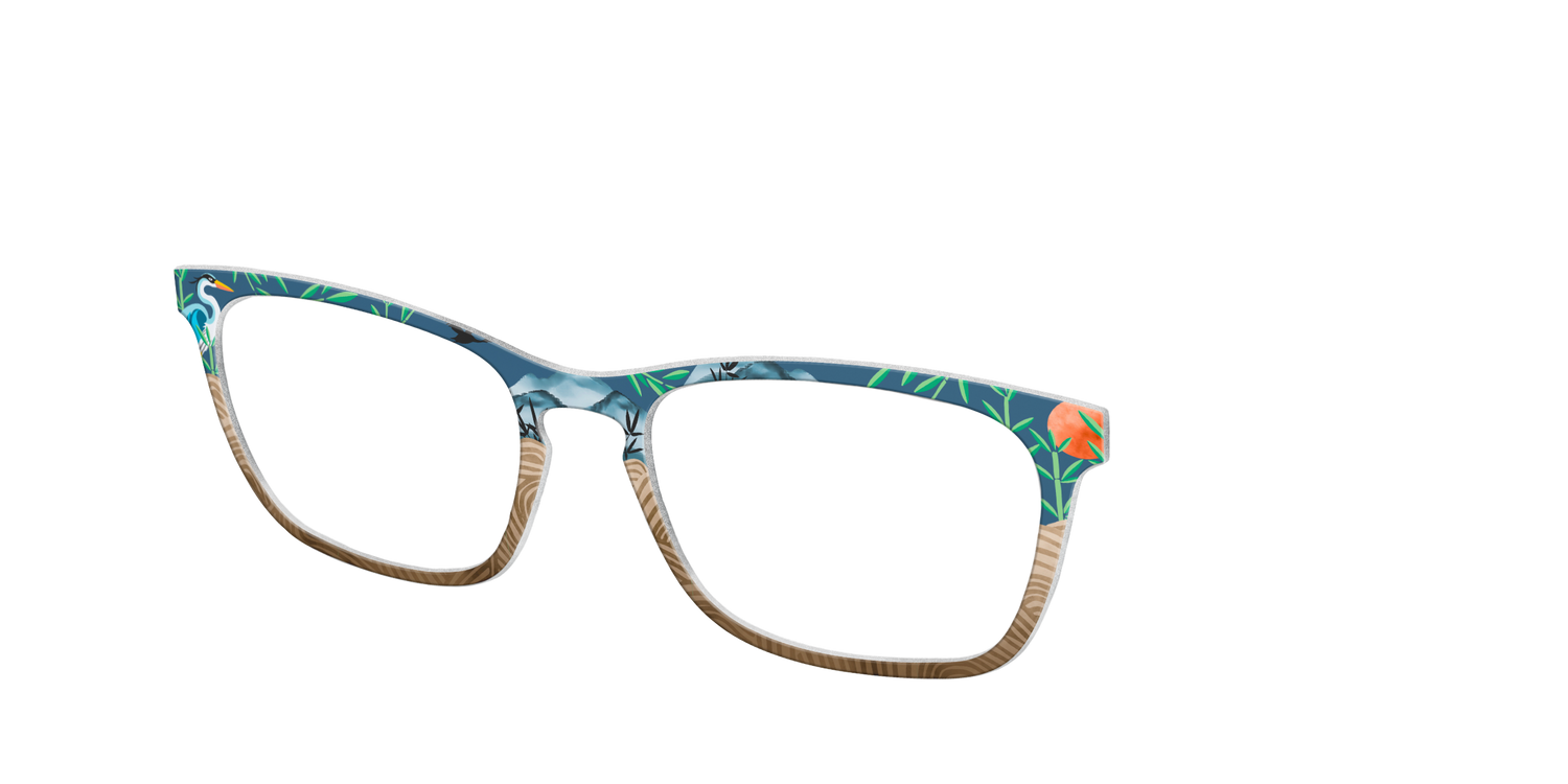 The Zen Garden - Angle Top Image - Pair Eyewear