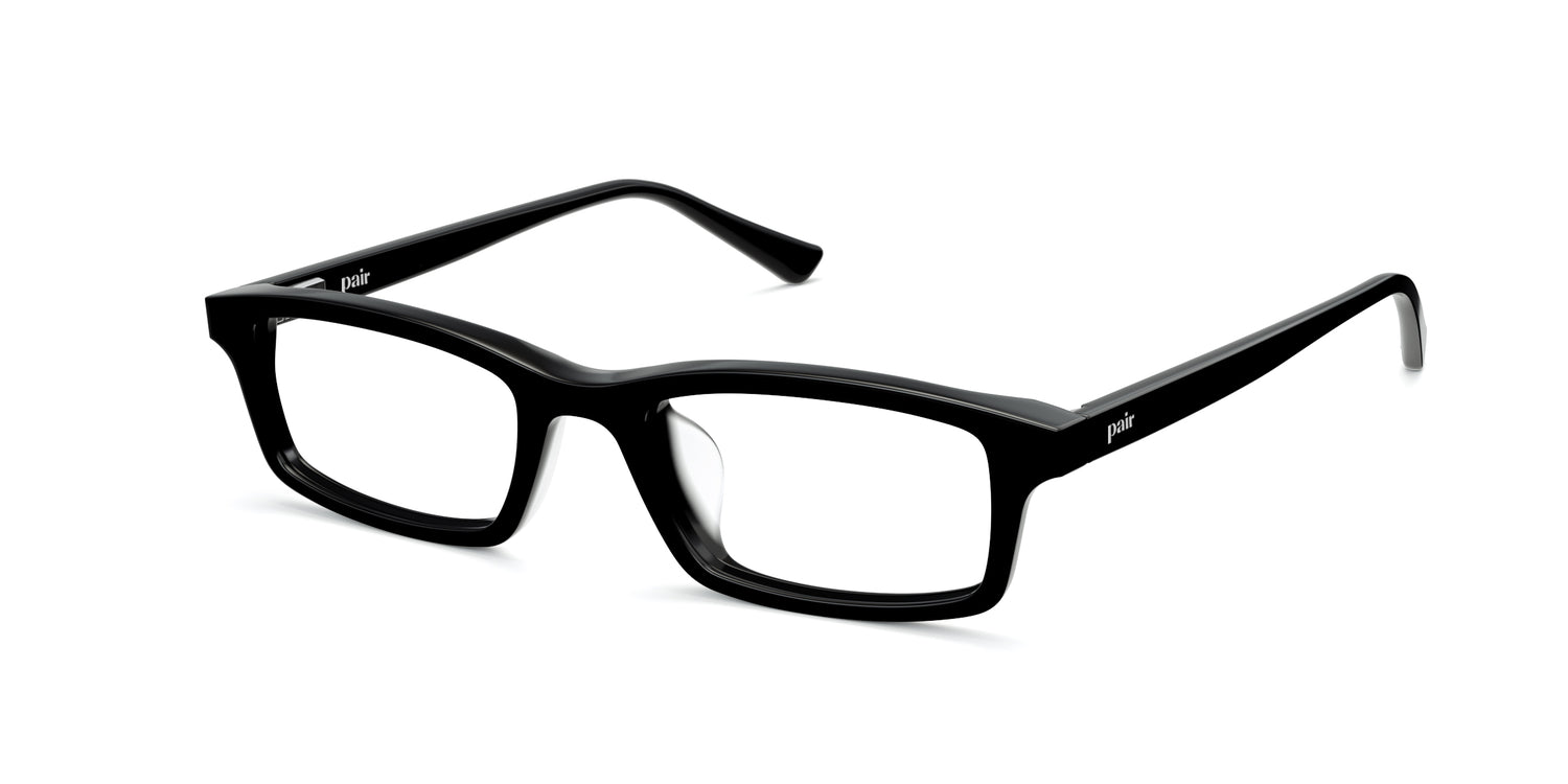 The Cedro - Black - Angle Base Image - Pair Eyewear