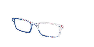 The 76ers Splatter - Angle Top Thumbnail - Pair Eyewear