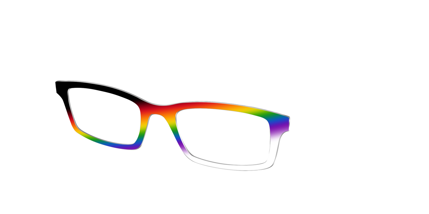 The Ally Gradient - Angle Top Image - Pair Eyewear