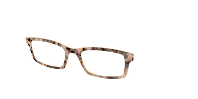 The Almond Tortoise with Gold Streaks - Angle Top Thumbnail - Pair Eyewear