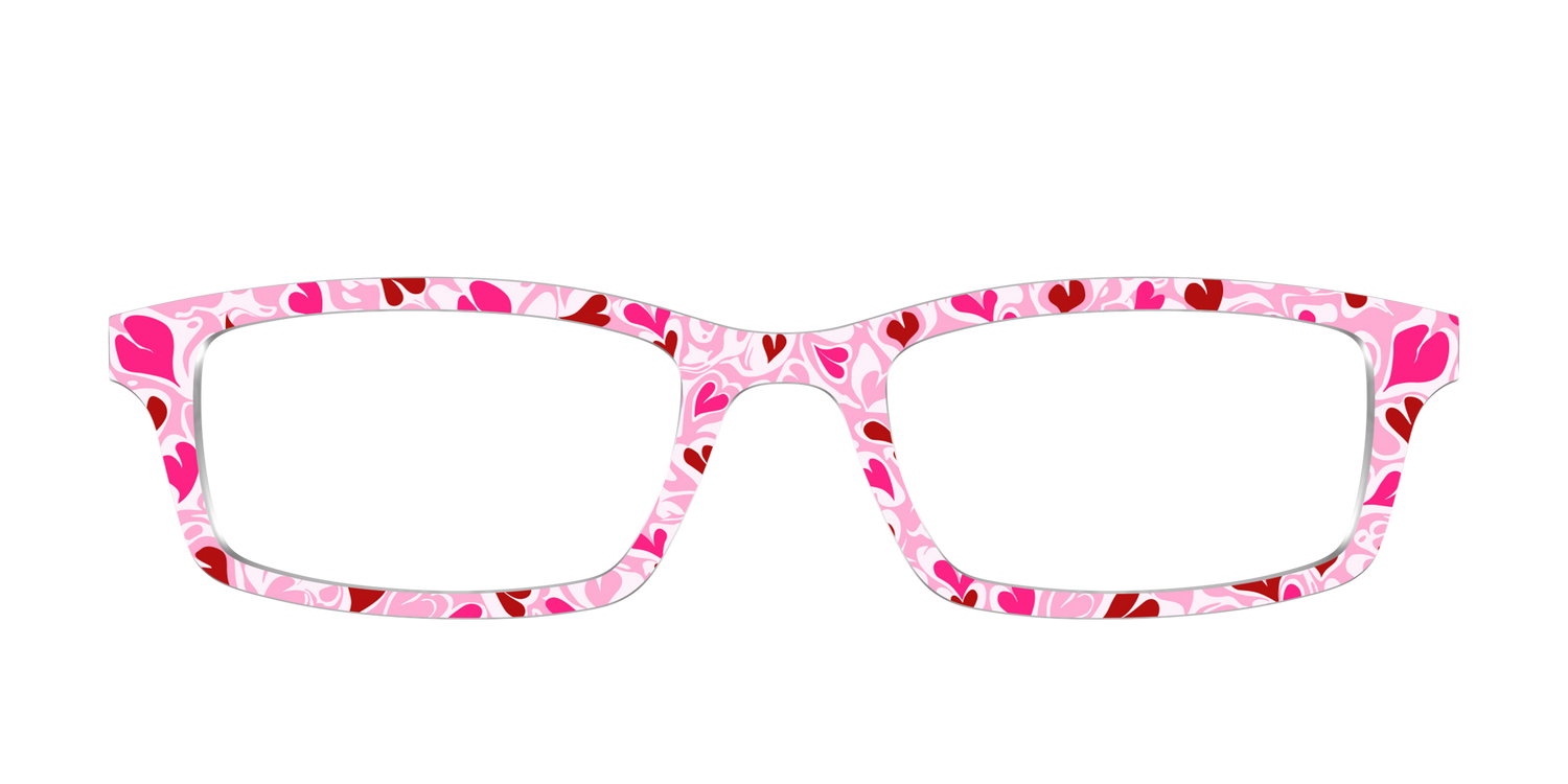 The Art Hearts - Front Top Image - Pair Eyewear
