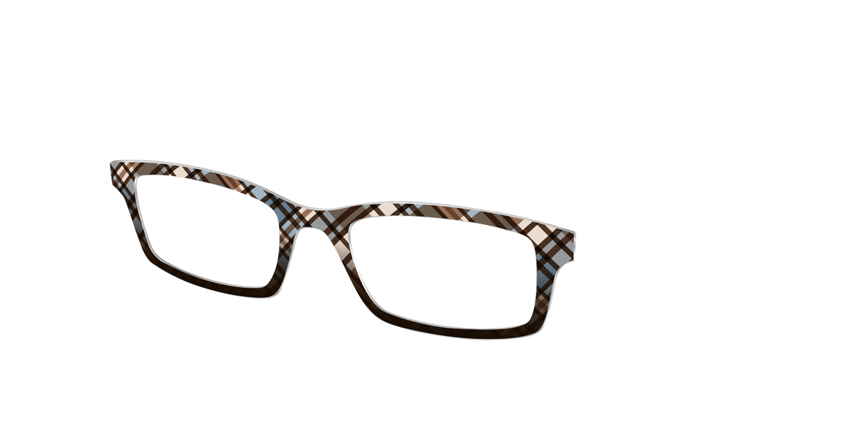 The Backwoods Plaid - Angle Top Image - Pair Eyewear