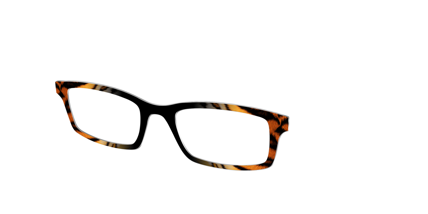 The Bengal Stripes - Angle Top Image - Pair Eyewear