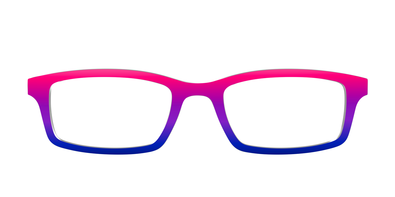 The Bisexual Gradient - Front Top Image - Pair Eyewear