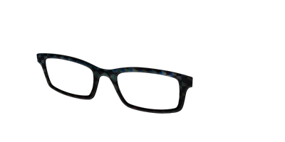 The Black Holographic Twister - Angle Top Thumbnail - Pair Eyewear