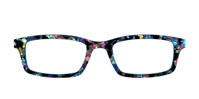 The Black Prismatic Pearl Tortoise - Front Top Thumbnail - Pair Eyewear