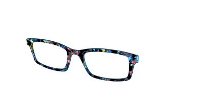 The Black Prismatic Pearl Tortoise - Angle Top Thumbnail - Pair Eyewear