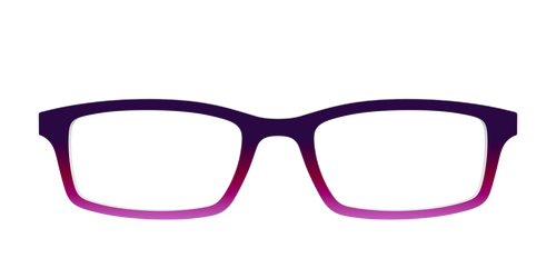 The Black To Jungle Orchid Gradient - Pair Eyewear