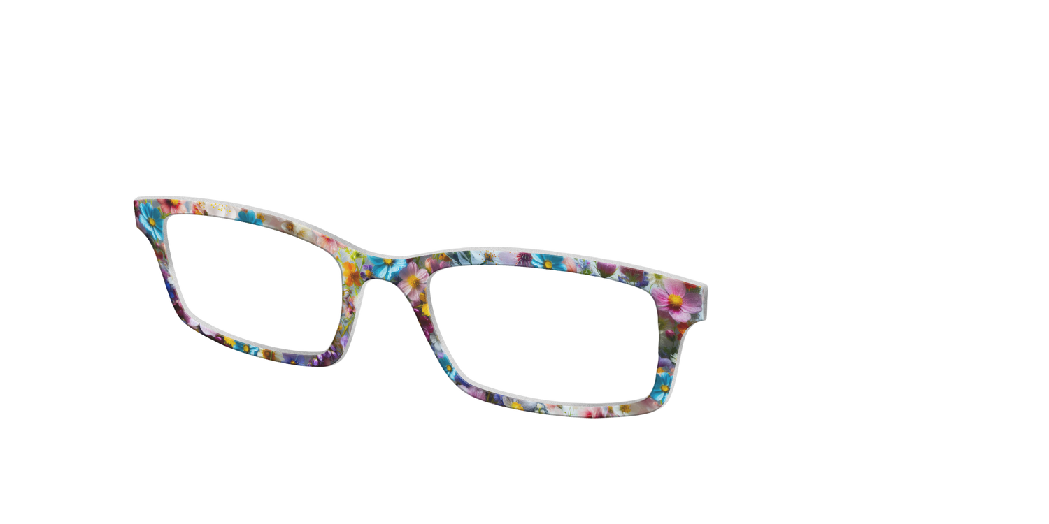 The Blurred Blooms - Angle Top Image - Pair Eyewear