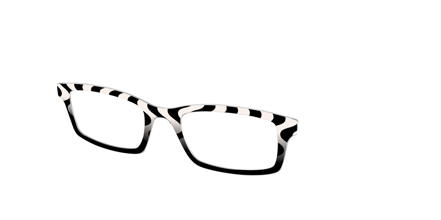 The Bold Waves - Angle Top Image - Pair Eyewear