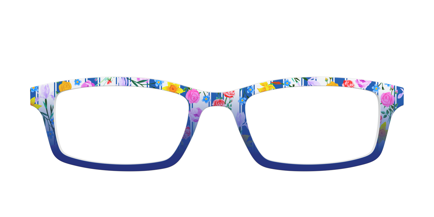 The Botanical Stripe - Front Top Image - Pair Eyewear