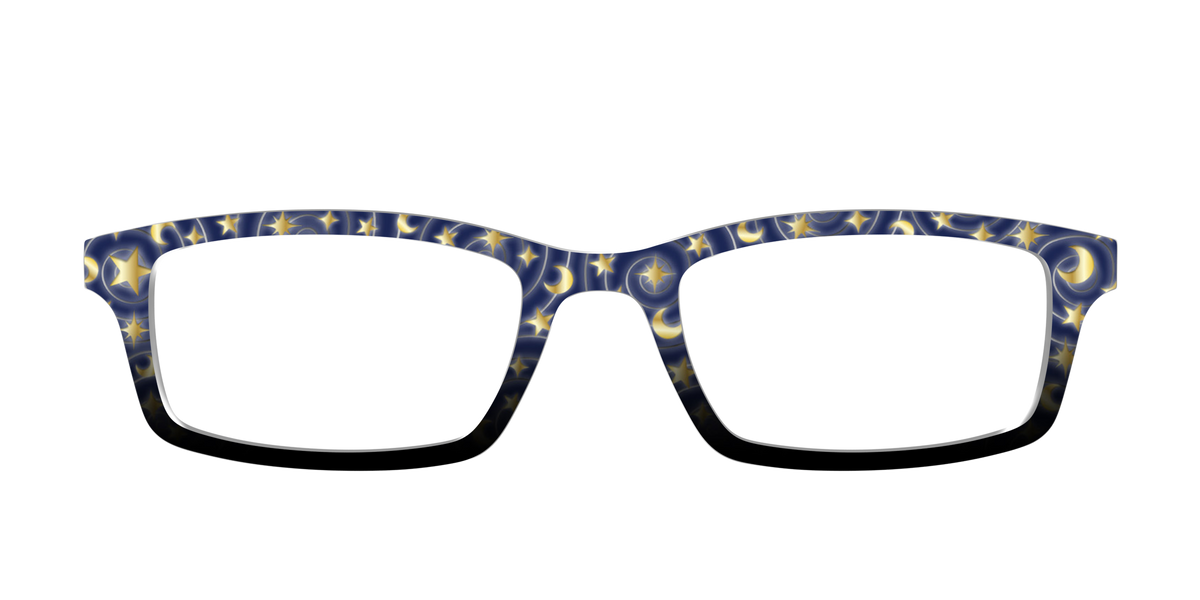 The Celestial Swirls - Front Top Image - Pair Eyewear