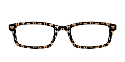 The Champagne Foil Bows - Front Top Thumbnail - Pair Eyewear