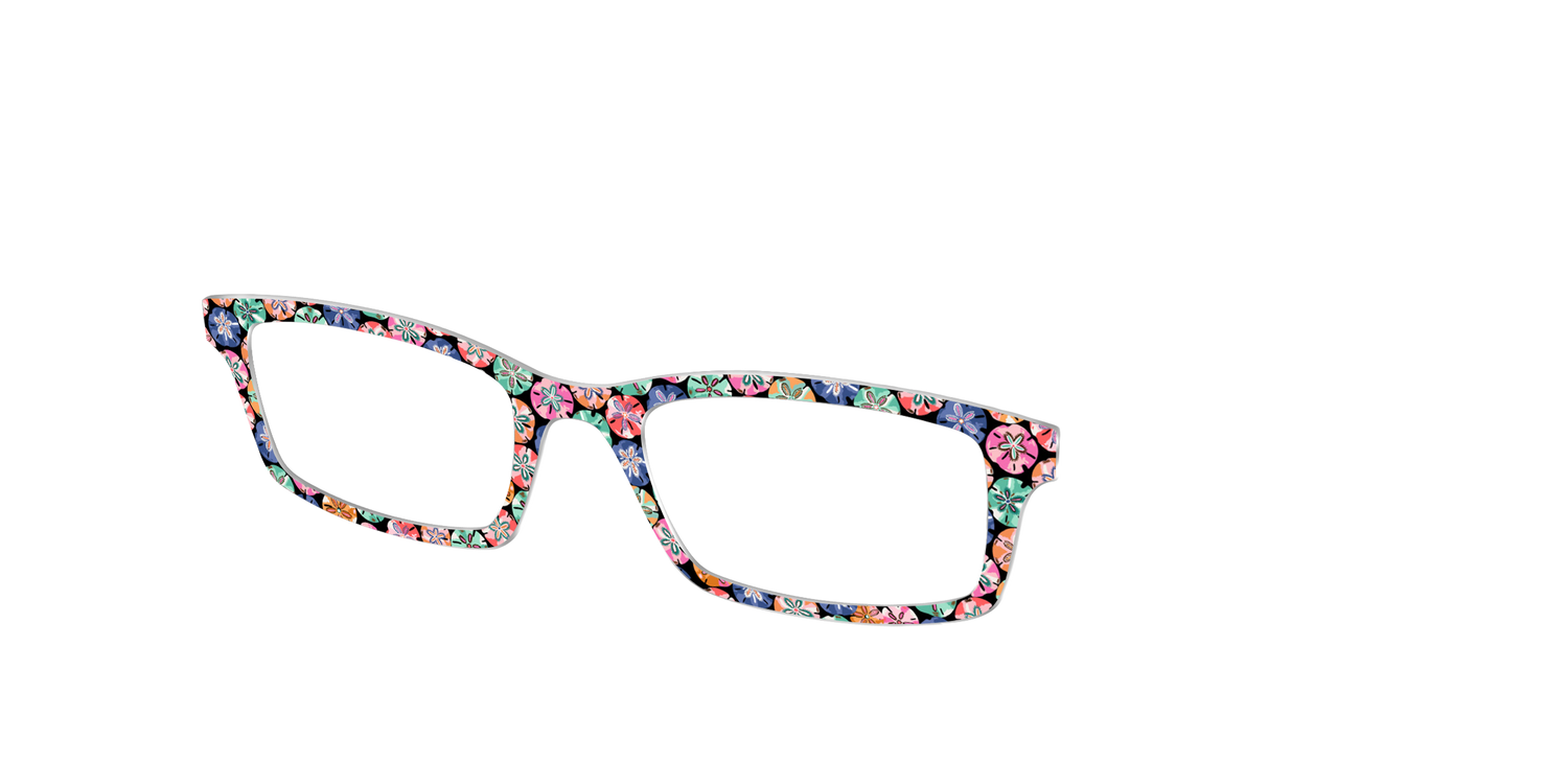 The Chic Sand Dollars - Angle Top Image - Pair Eyewear