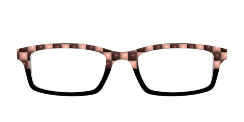 The Chocolate Check Split - Pair Eyewear