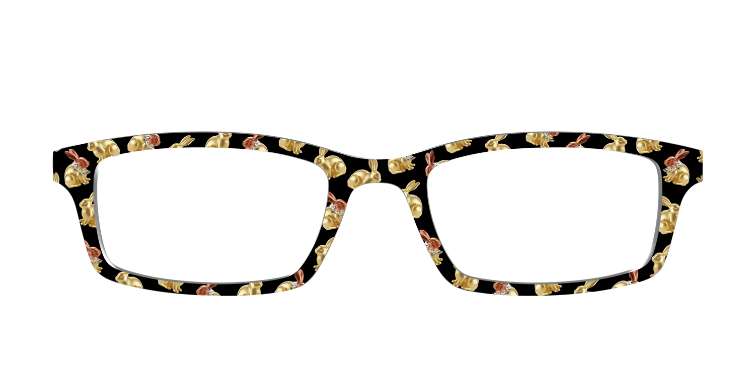 The Chocolate Chrome Rabbits - Front Top Image - Pair Eyewear