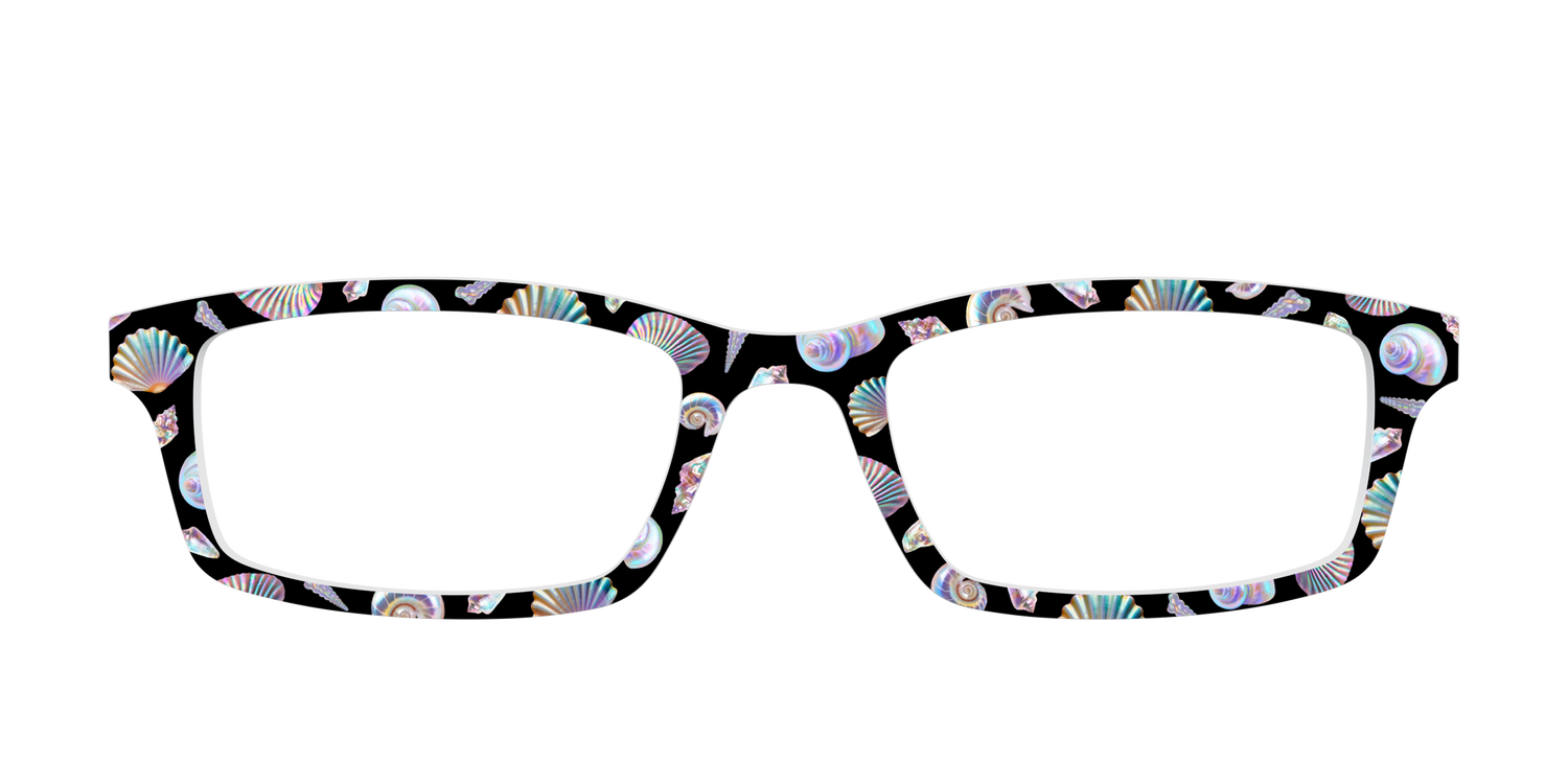 The Chrome Seashells - Front Top Image - Pair Eyewear