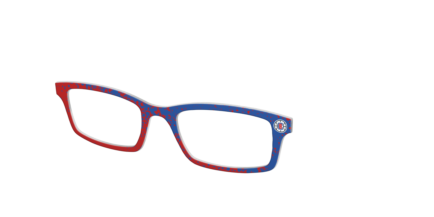 The Clippers Splatter - Angle Top Image - Pair Eyewear