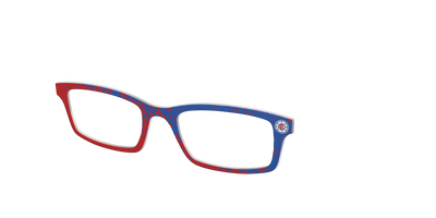 The Clippers Splatter - Angle Top Thumbnail - Pair Eyewear