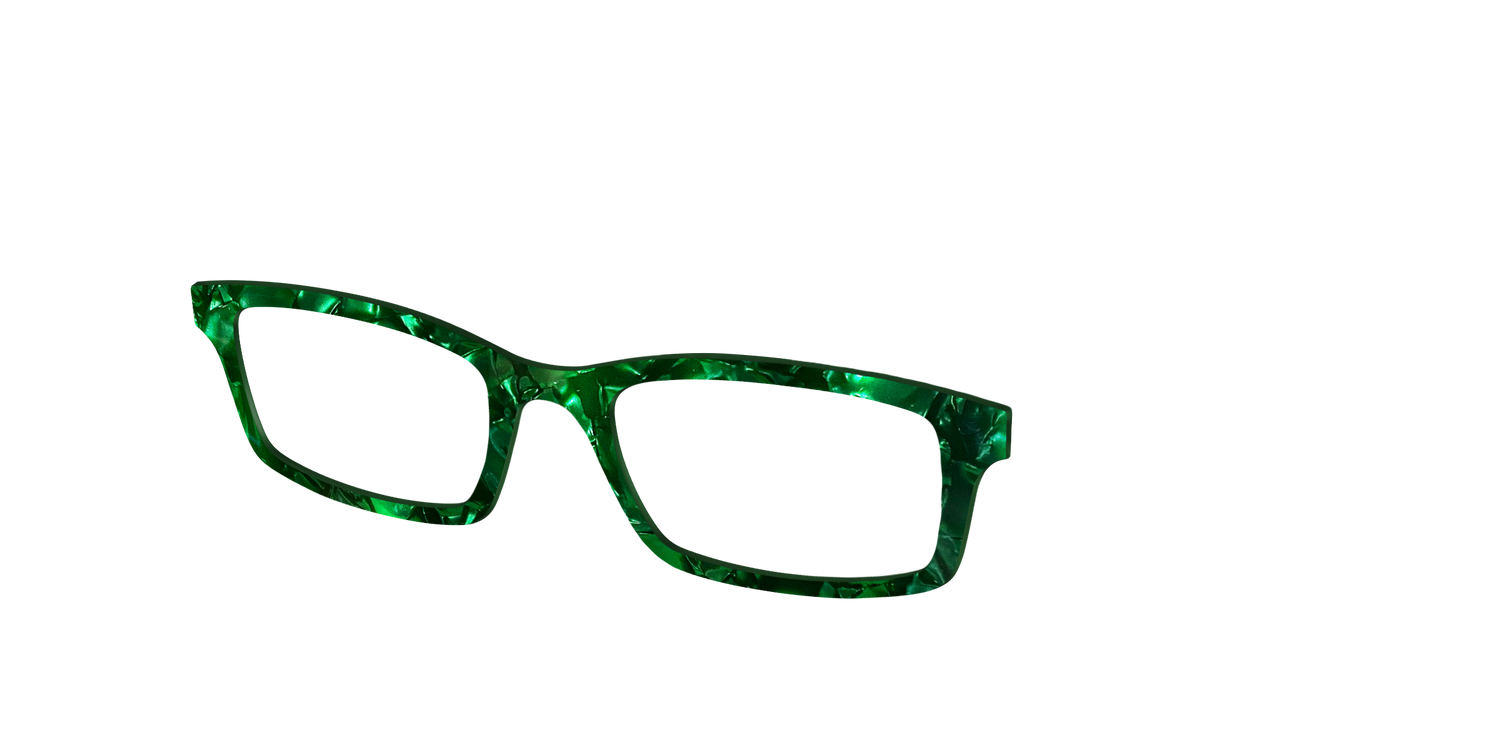 The Clover Pearl Tortoise - Angle Top Image - Pair Eyewear
