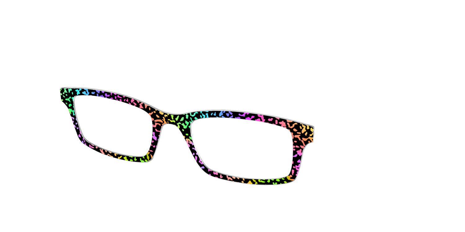 The Colorful Composition - Angle Top Image - Pair Eyewear