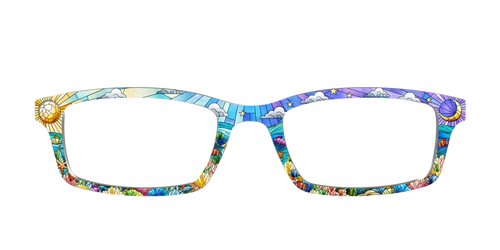 The Coral Reef Stained Glass - Pair Eyewear