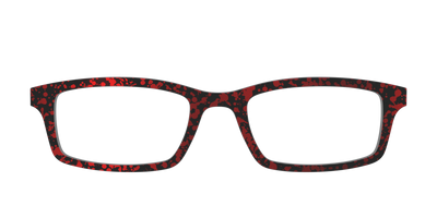 The Crimson Splatter - Front Top Thumbnail - Pair Eyewear