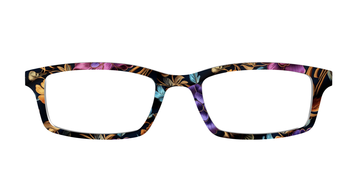 The Crushed Velvet Floral - Front Top Image - Pair Eyewear