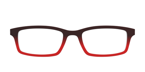 The Currant to Scarlet Red Gradient - Pair Eyewear